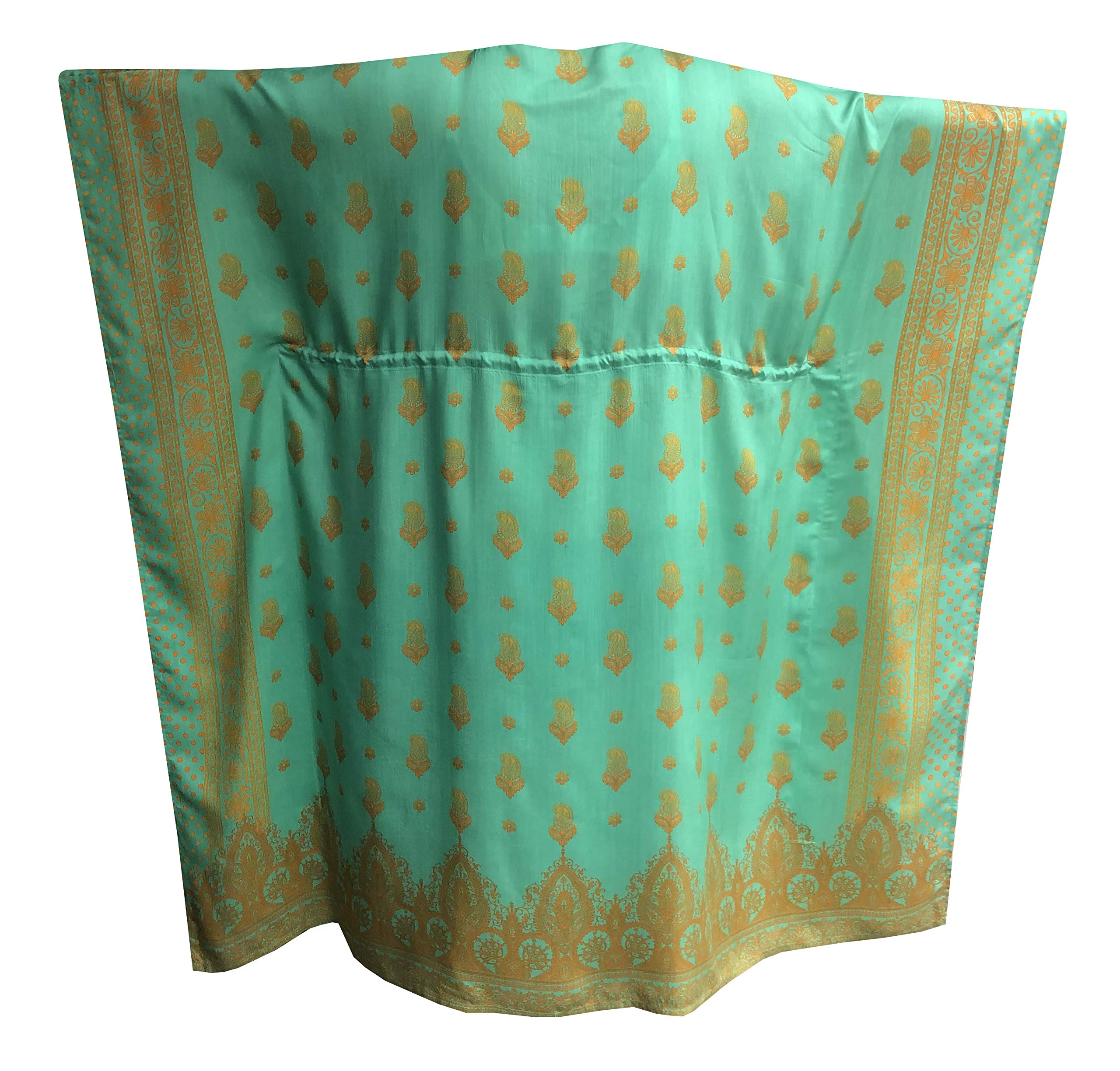 Decora Women's Kaftan Dresses - Long Beach Cover Ups & Loungewear for Summer Vacation, Poolside, Resort Wear and Casual Outings