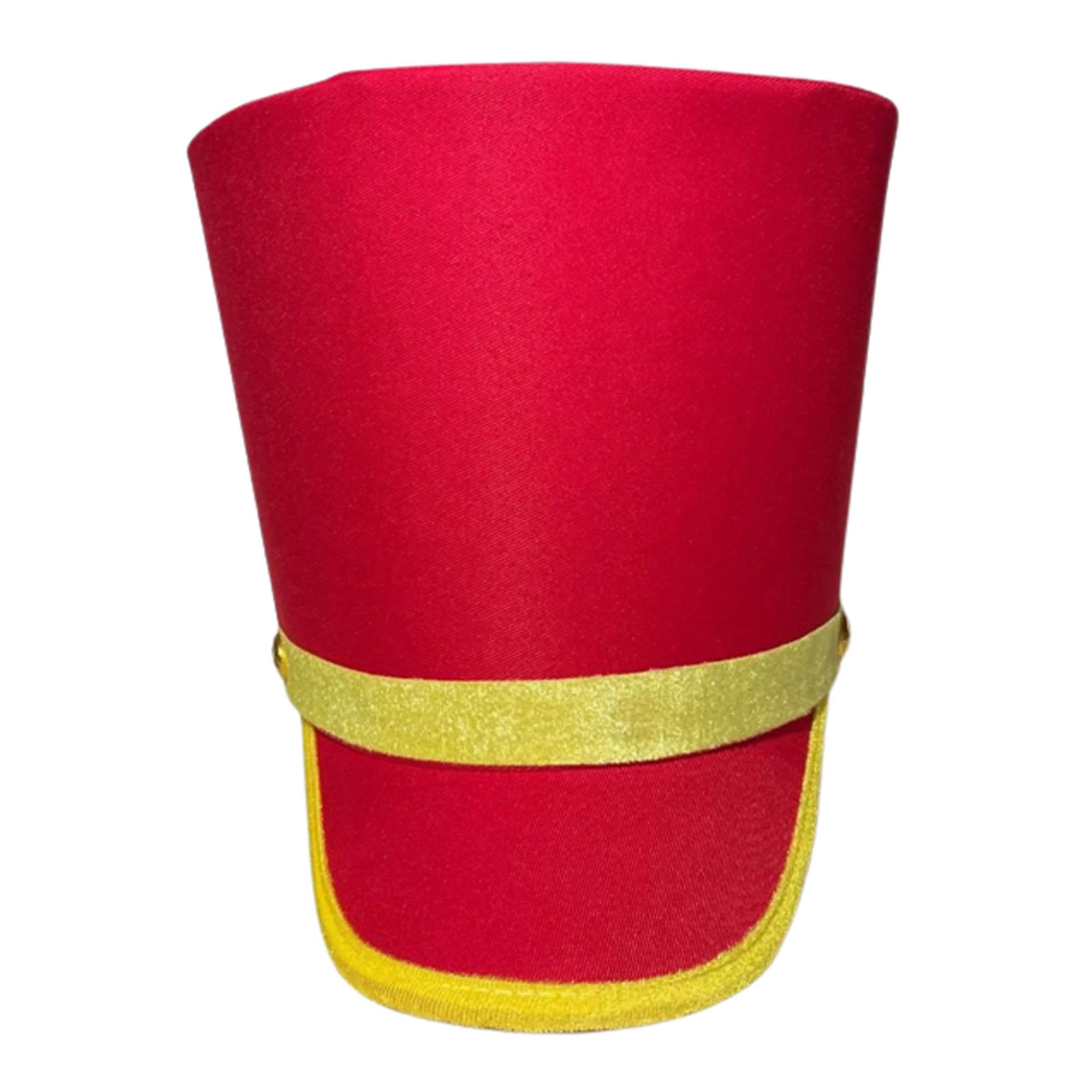 Premium Toy Soldier Hat for Men - Vintage Military Style Costume Accessory for Halloween, Cosplay, and Themed Parties