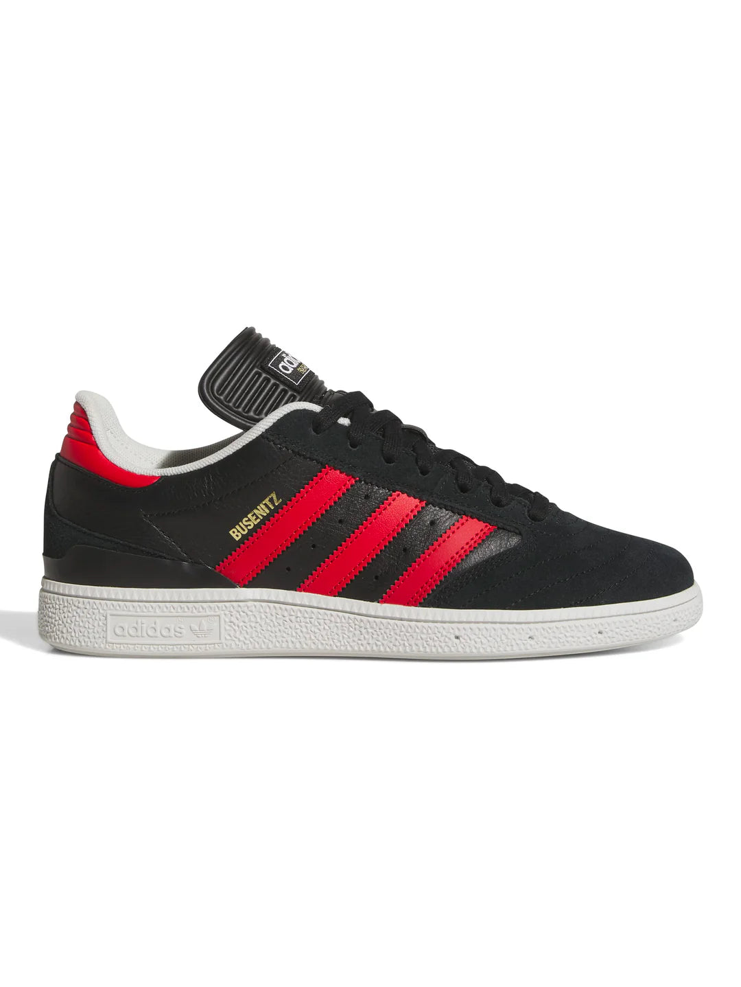 Adidas Busenitz Pro Skateboarding Shoes - Black/Scarlet | High-Performance Sneakers for Skaters | Perfect for Street Skating & Urban Fashion
