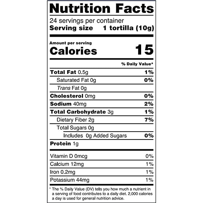 Mr. Tortilla Low Carb Multigrain Tortilla Wraps - Keto Friendly with Avocado Oil - Street Taco Size (36 Pack) - Only 1 Net Carb & Low Calorie - Perfect for Keto Diet, Meal Prep & Healthy Snacks