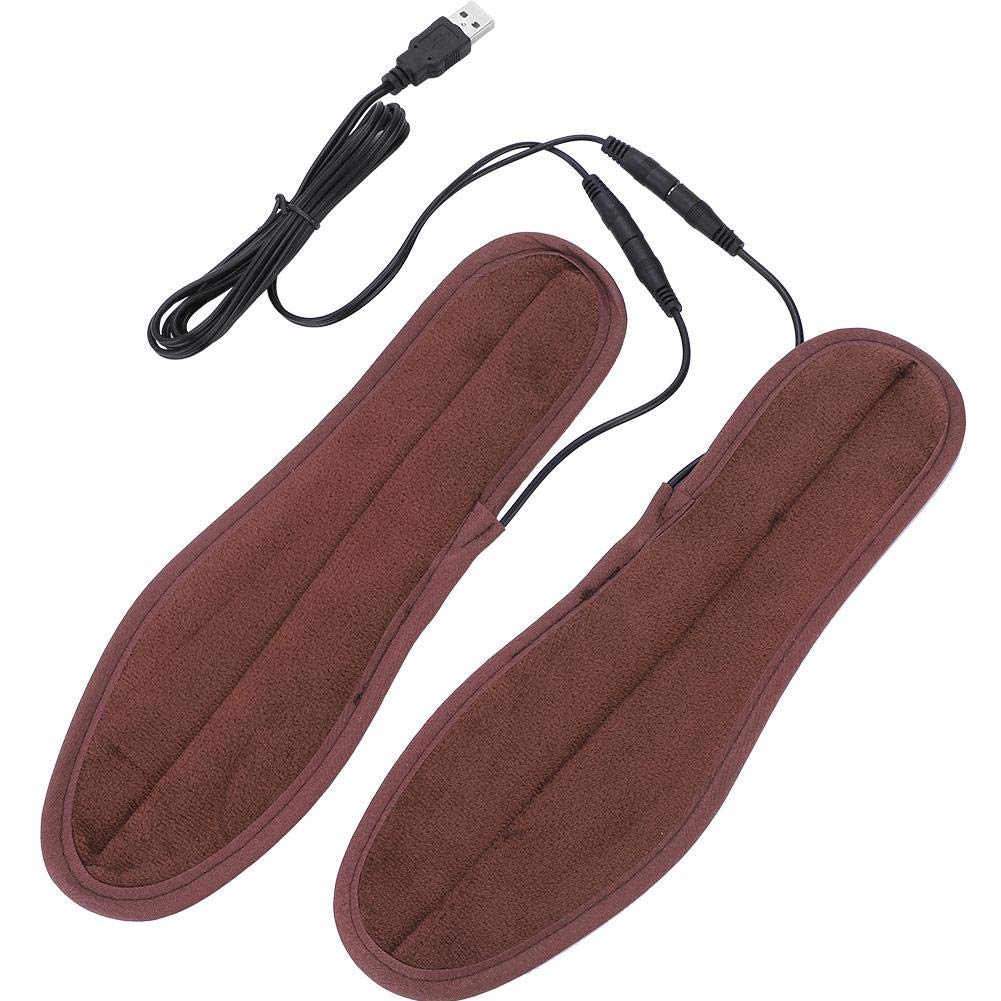 USB Heated Slippers for Women & Men - Electric Foot Warmers with Adjustable Temperature (41-42/26cm/10.2in) - Perfect for Winter, Arthritis Pain Relief & Indoor/Outdoor Use