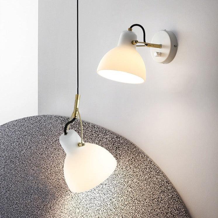 Modern Glass LED Pendant Light with Misty Finish - Elegant Hanging Fixture for Kitchen Island, Dining Room & Bedroom Lighting
