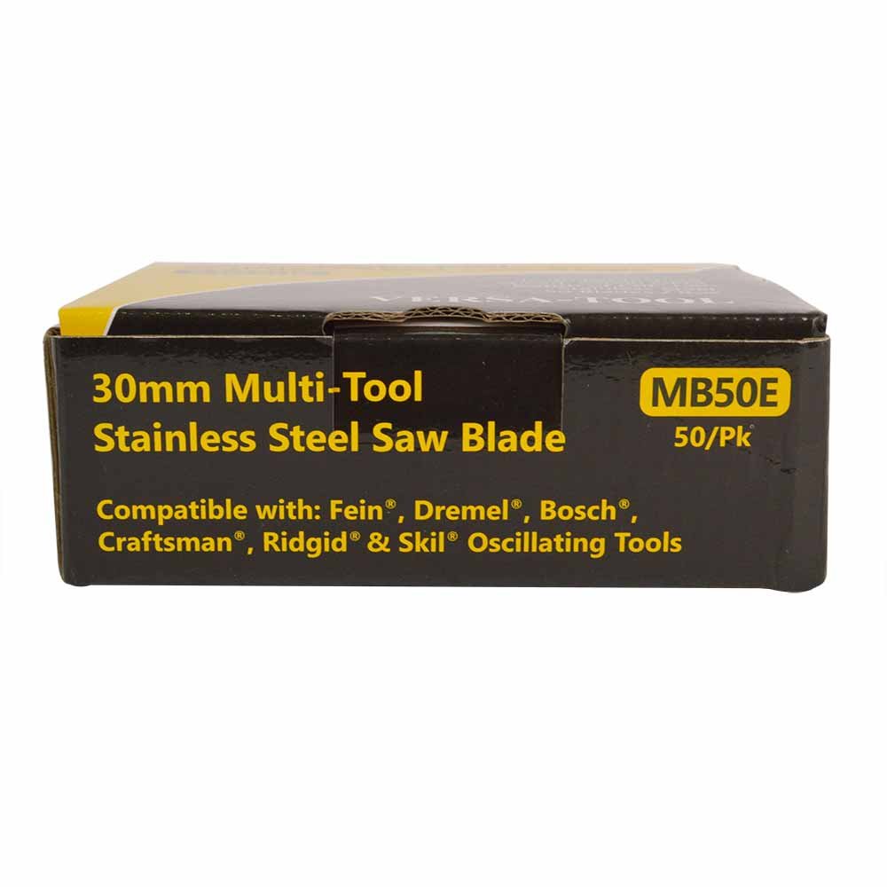 Hardin 50-Pack Fast Cut Wood & Plastic Multi-Tool Blades - Compatible with Fein Multimaster - Perfect for DIY Projects, Carpentry, and Home Renovations