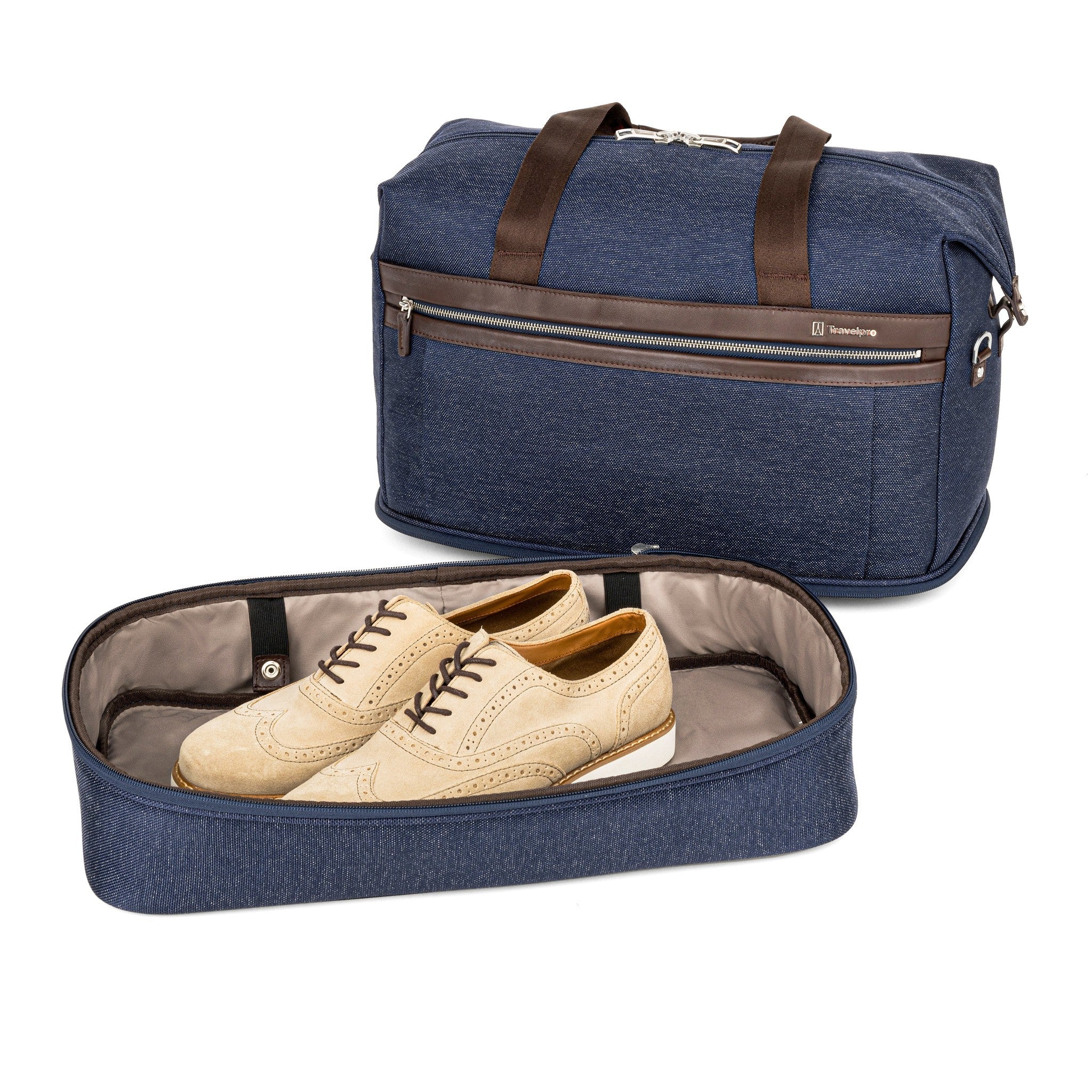 Travelpro Platinum Elite Drop Bottom Weekender Bag - Durable Carry-On Luggage for Business & Leisure Travel - Perfect for Weekend Getaways & Short Trips