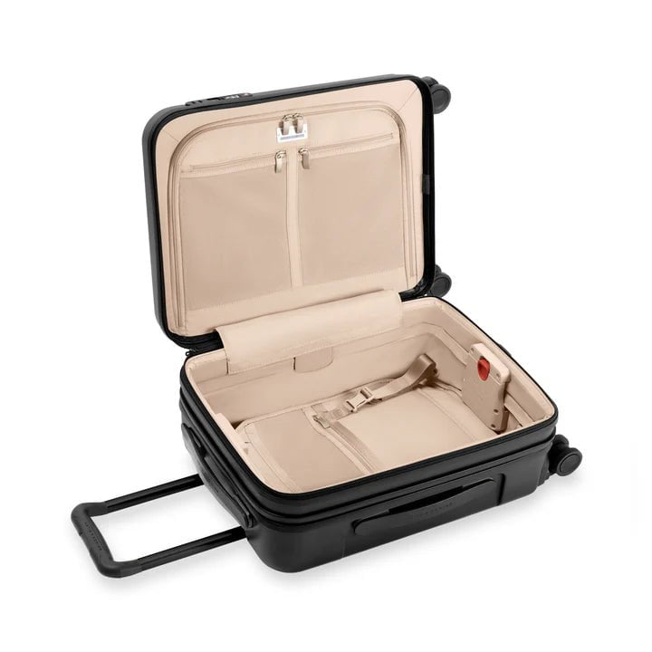 Briggs & Riley Sympatico 3.0 Global Carry On Expandable Spinner Luggage - Lightweight Suitcase for Business Travel & Weekend Getaways - TSA Approved Airplane Carry-On Luggage for International Flights