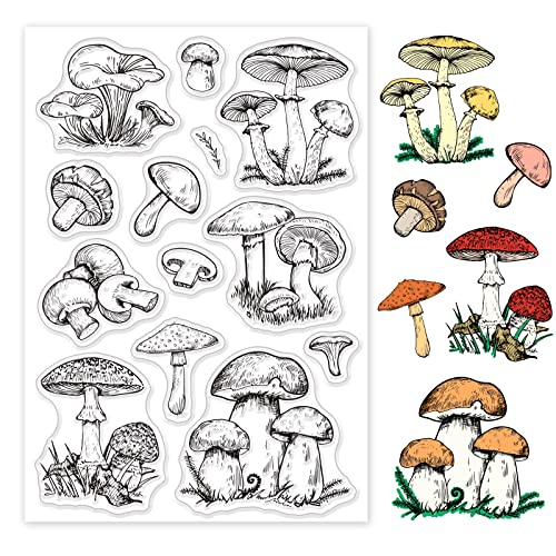 Mushroom Clear Stamp