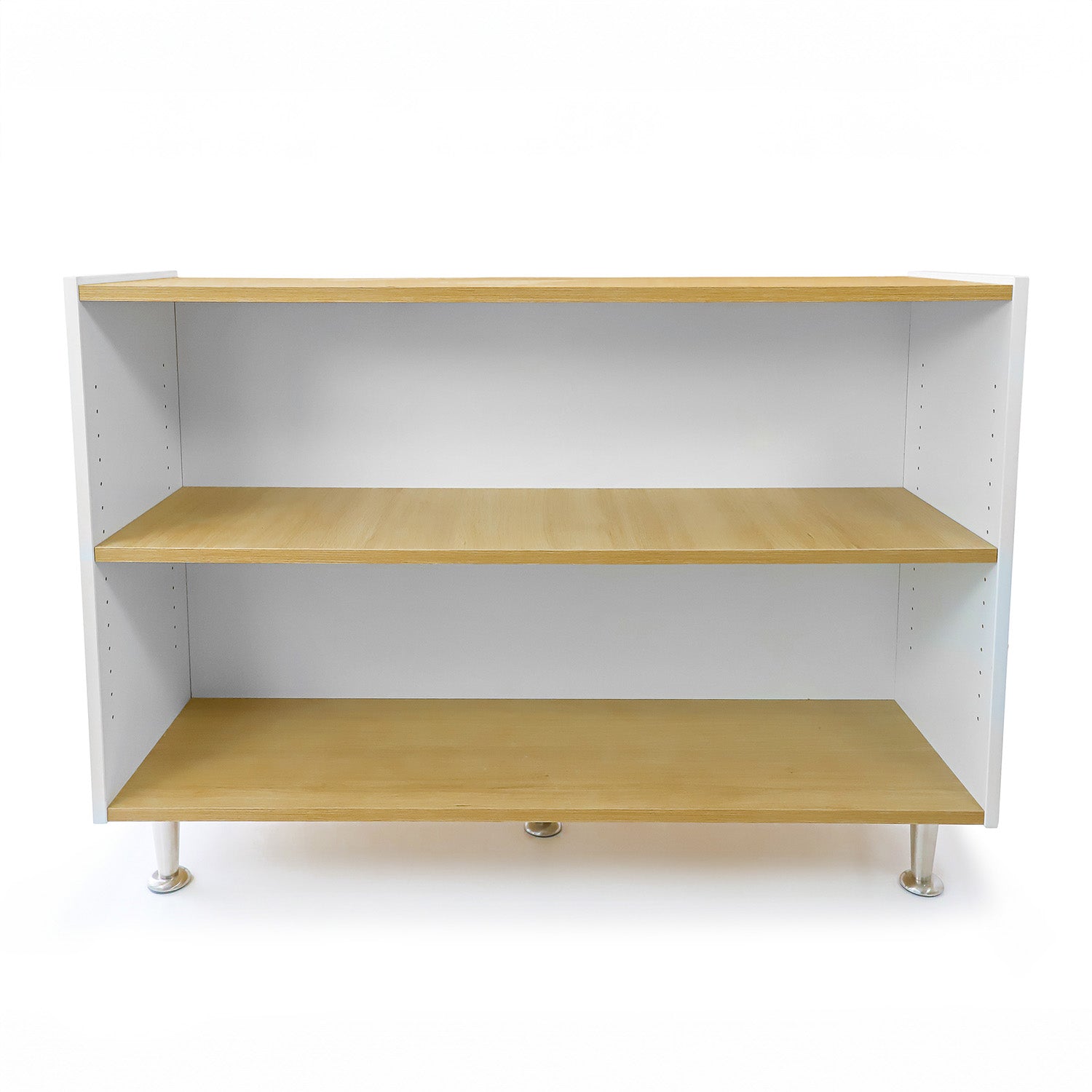Elevated Adjustable Shelf Cabinet 33H - Modern Storage Solution for Kitchen, Bathroom & Office Organization - WB1918