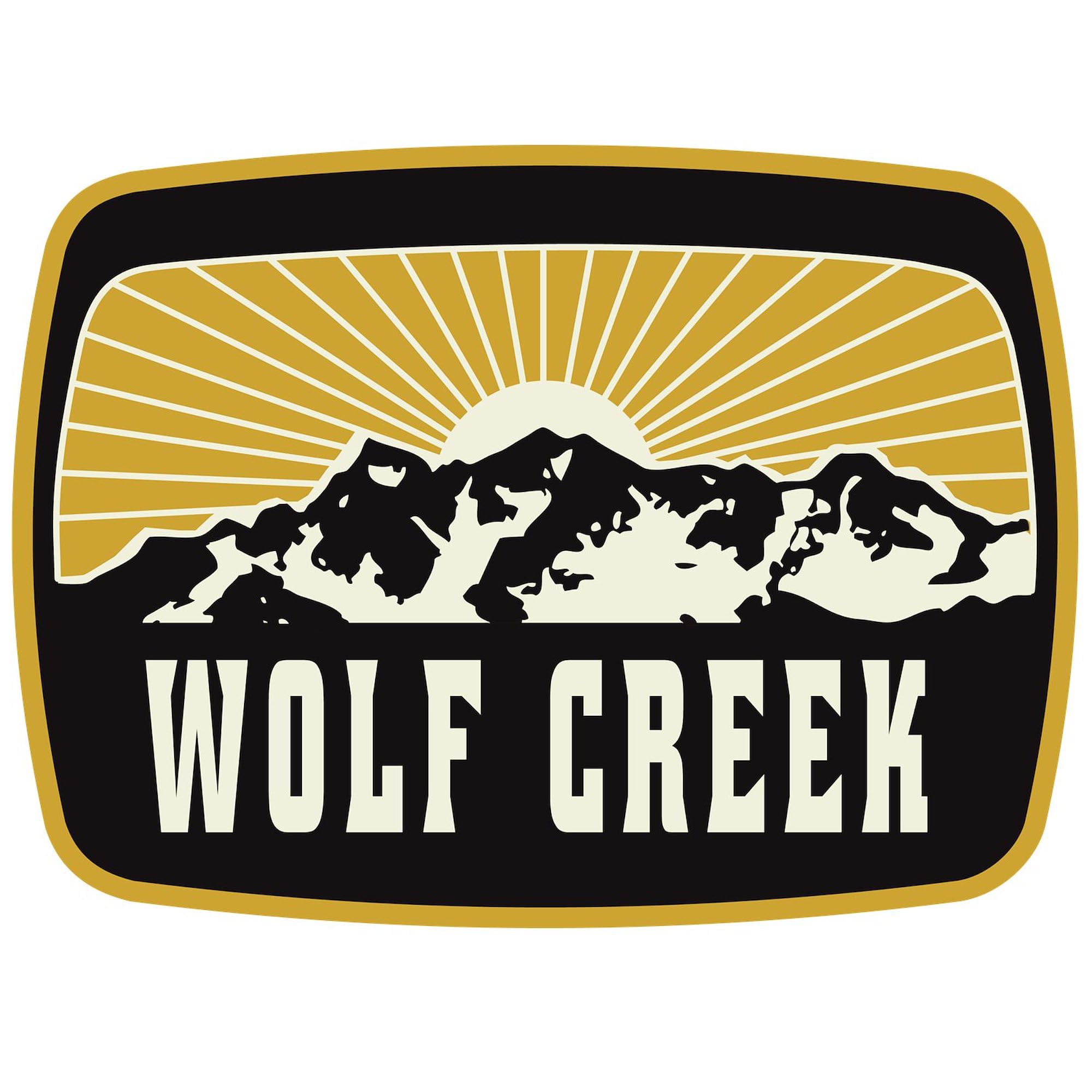 Wolf Creek Sunshine Patch Sticker - 3