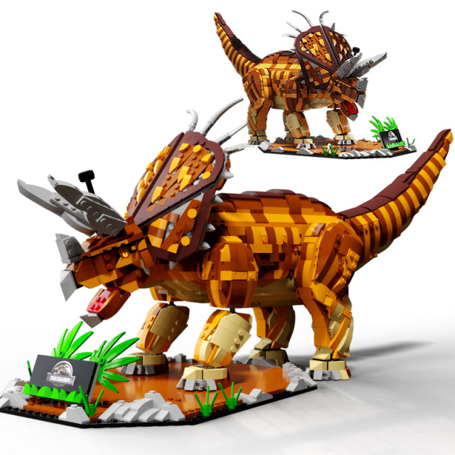 GAOMISI T2013 Realistic Triceratops Dinosaur Toy - 12