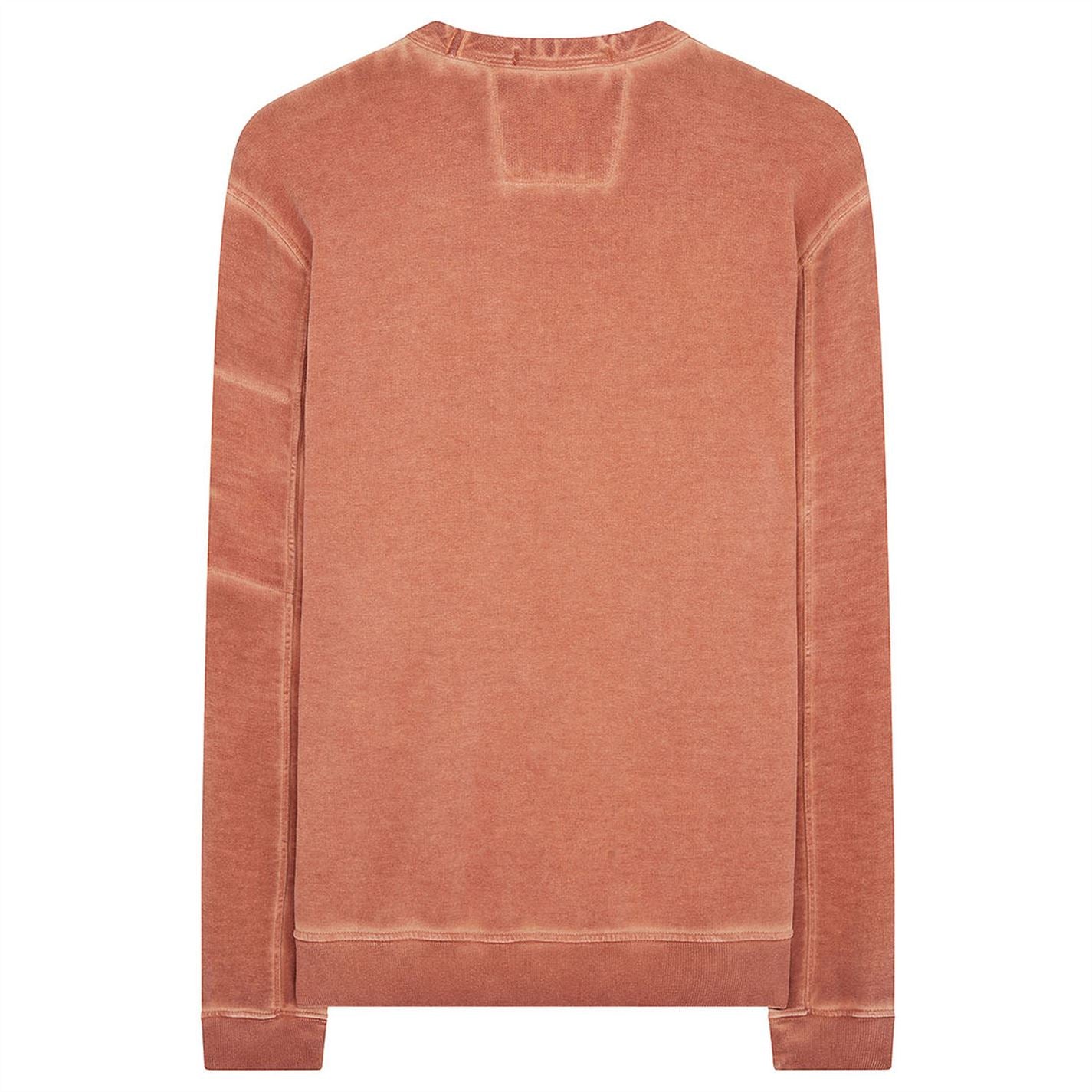 C.P. Company Orange Lens Sweatshirt - Men's Fashion Hoodie with Reflective Lenses for Urban Streetwear & Outdoor Activities