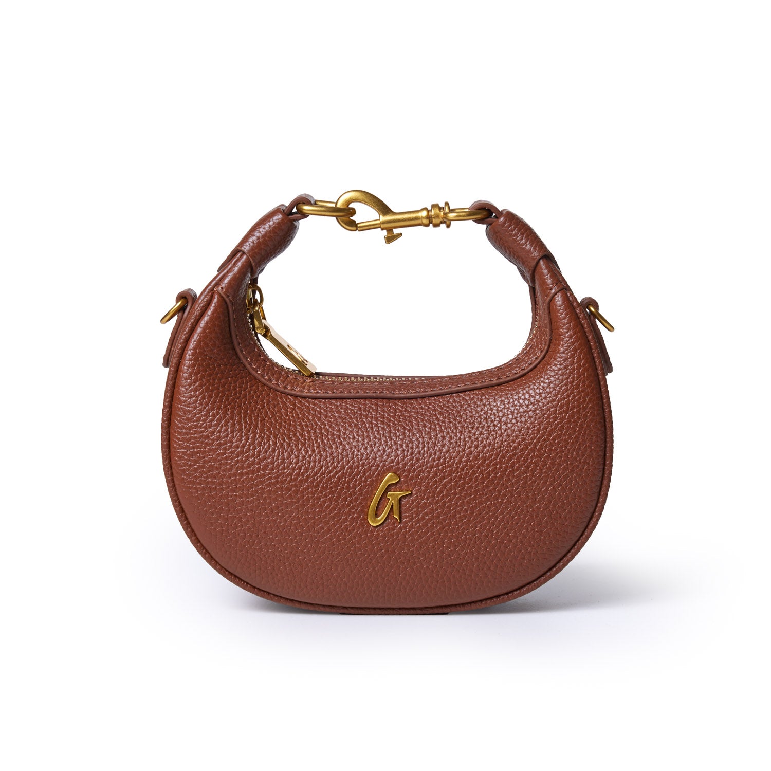 NANO PEBBLE HOBO BAG in Brown | Stylish & Compact Crossbody Purse for Women | Perfect for Everyday Use, Travel & Casual Outings