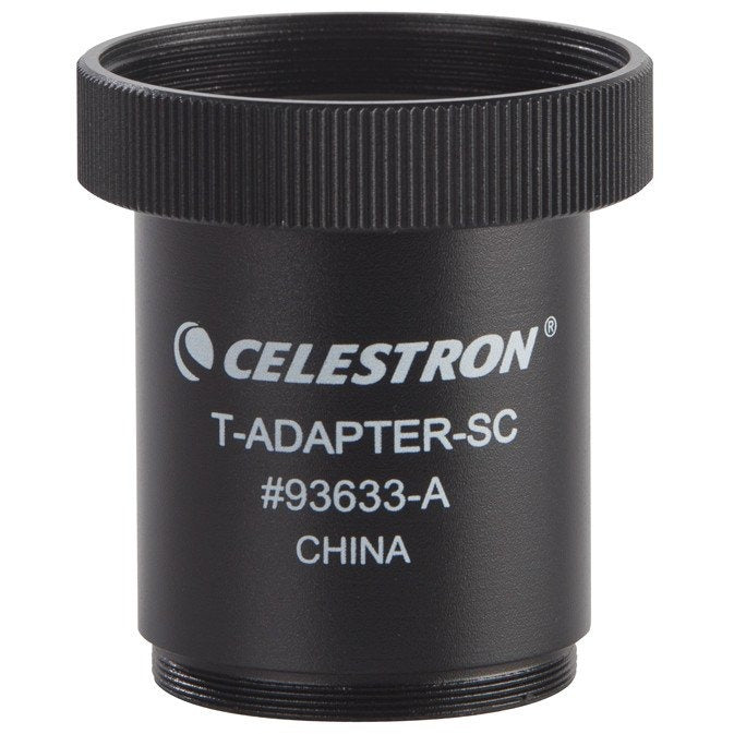 Schmidt Cassegrain Telescope T Adapter - Aluminum Alloy Connector for Astrophotography & Camera Mounting | Perfect for Celestron, Meade & Orion Telescopes