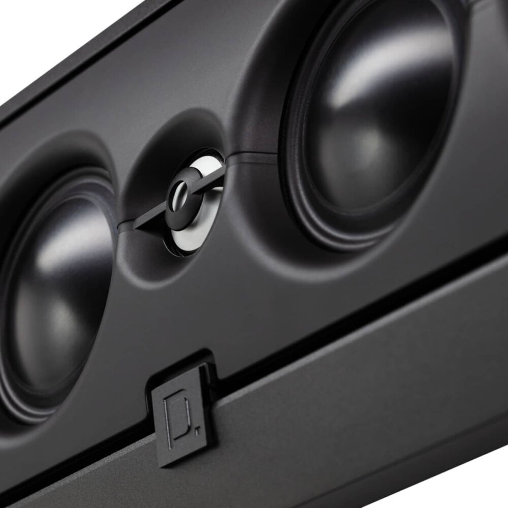 Definitive Technology Mythos LCR75 On-Wall LCR Speaker for 75-Inch Class TVs - Open Box (Each) | Perfect for Home Theater Surround Sound & Wall-Mounted TV Audio Enhancement