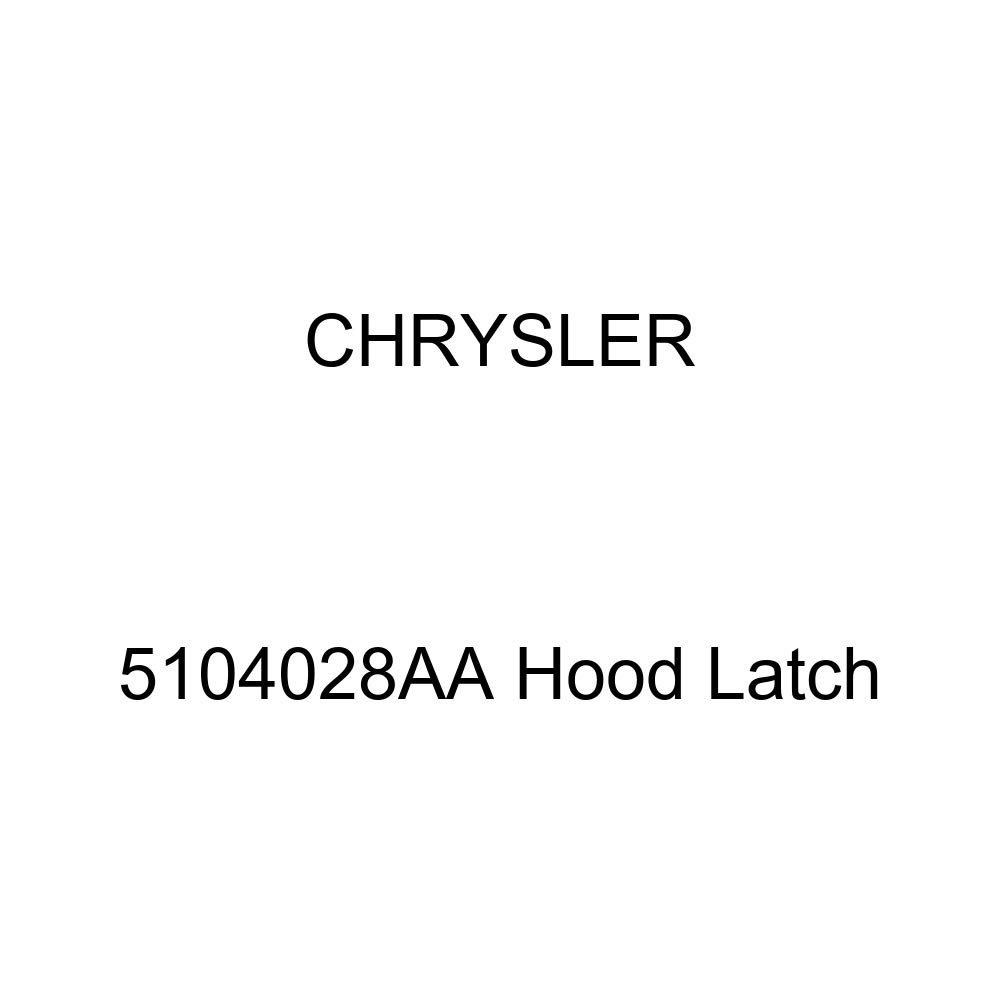 Genuine Chrysler 5104028AA Hood Latch Replacement Part - OEM Quality for Dodge, Jeep & Ram Vehicles - Perfect for Auto Repair & Maintenance