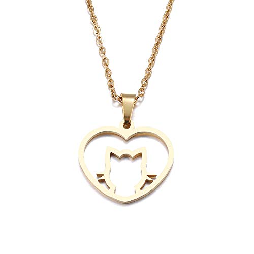 Stylish Cat Moon Necklace for Women & Teen Girls - Elegant Cat Pendant Jewelry - Perfect Gift for Birthday, Christmas & Valentine's Day - 750B - Ideal for Casual Wear, Date Nights & Friendship Gifts