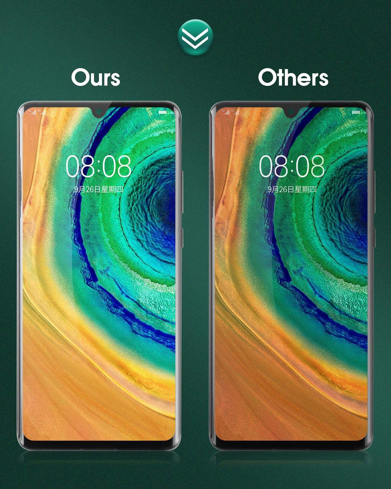 Original OLED Screen Replacement for Huawei P30 Pro - VOG-L29/VOG-L09/VOG-AL00/VOG-TL00 LCD Display with Touch Digitizer & Frame (Fingerprint Compatible) - Perfect for DIY Phone Repair & Screen Replacement at Home