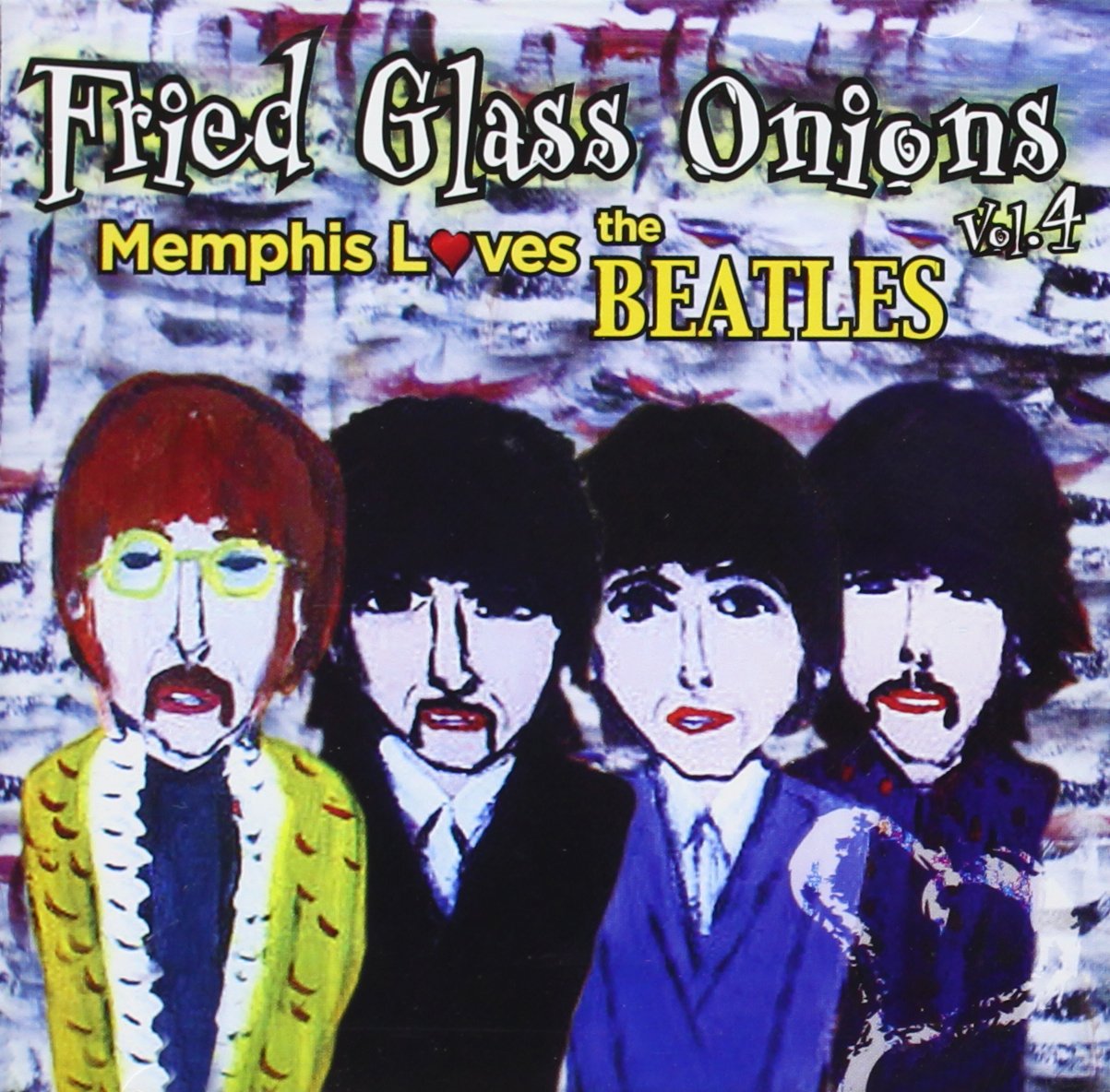 Fried Glass Onions Vol. 4: Memphis Loves The Beatles - Vintage Beatles Tribute Album - Perfect for Beatles Fans, Music Collectors & Retro Vinyl Enthusiasts | Great for Home Listening, Parties & Gift Giving