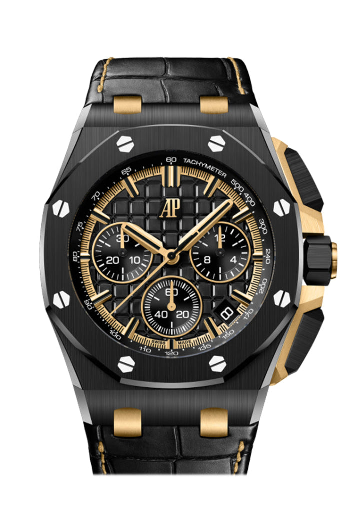 Audemars Piguet Royal Oak Offshore Black Ceramic Men's Watch 26420CE.OO.A127CR.01 - Luxury Automatic Chronograph for Business & Formal Occasions