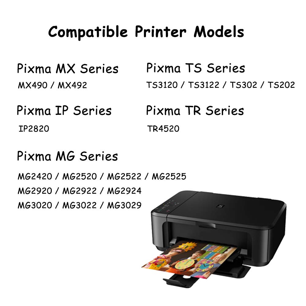 Canon PG-245XL CL-246XL Ink Cartridges for Pixma Printers - Home & Office Use