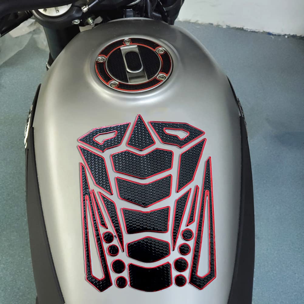 Motorcycle Tank Protector Sticker - Self-Adhesive Scratch Repair for Motorbike Styling & Protection - Perfect for Bike Customization & Hood Protection