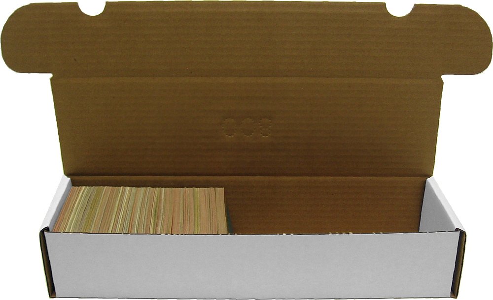 BCW 800-Count Trading Card Storage Boxes (50 Pack) - Premium Organizer for Sports Cards, MTG, Pokemon & Collectible Card Games | Perfect for Card Collectors, Game Nights & Tournament Storage