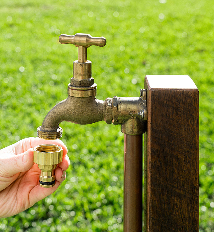 12mm Brass EZ Universal Hose Fittings Set - Durable Quick Connect Couplings for Garden, RV & Industrial Water Systems