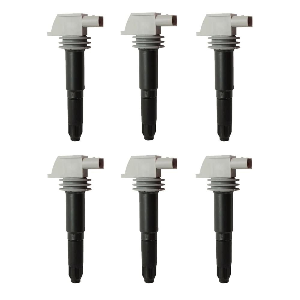 6PC Ignition Coil EPS641 Compatible with 9A160210406, 0040102052, 0040102005 - High Performance Replacement for JM5470, 12117, UF-641, C1794 - Perfect for Engine Repair & Maintenance