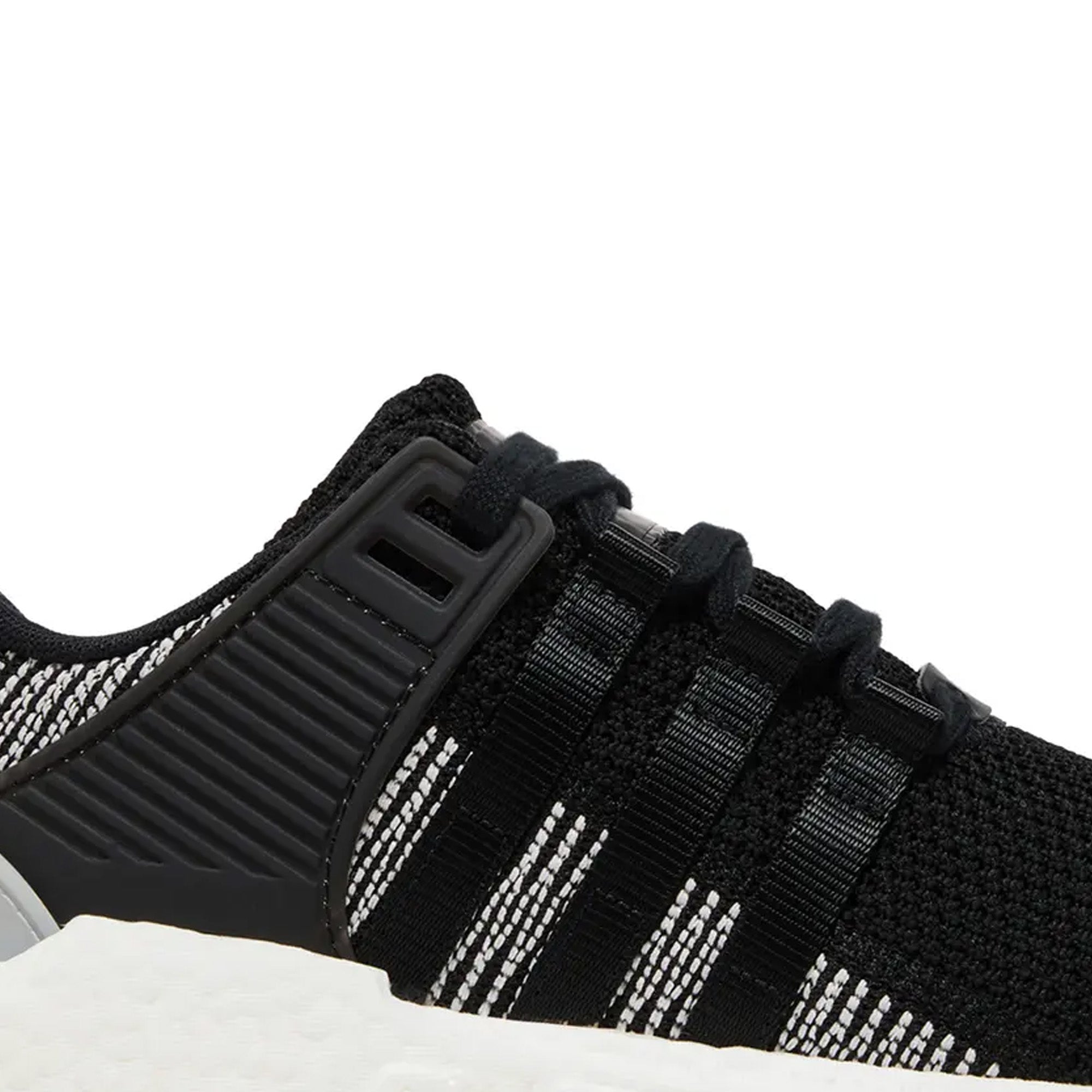 Adidas EQT Support 93/17 Running Shoes - Black/White | Boost Cushioning for Comfort & Performance | Perfect for Gym Workouts & Casual Wear
