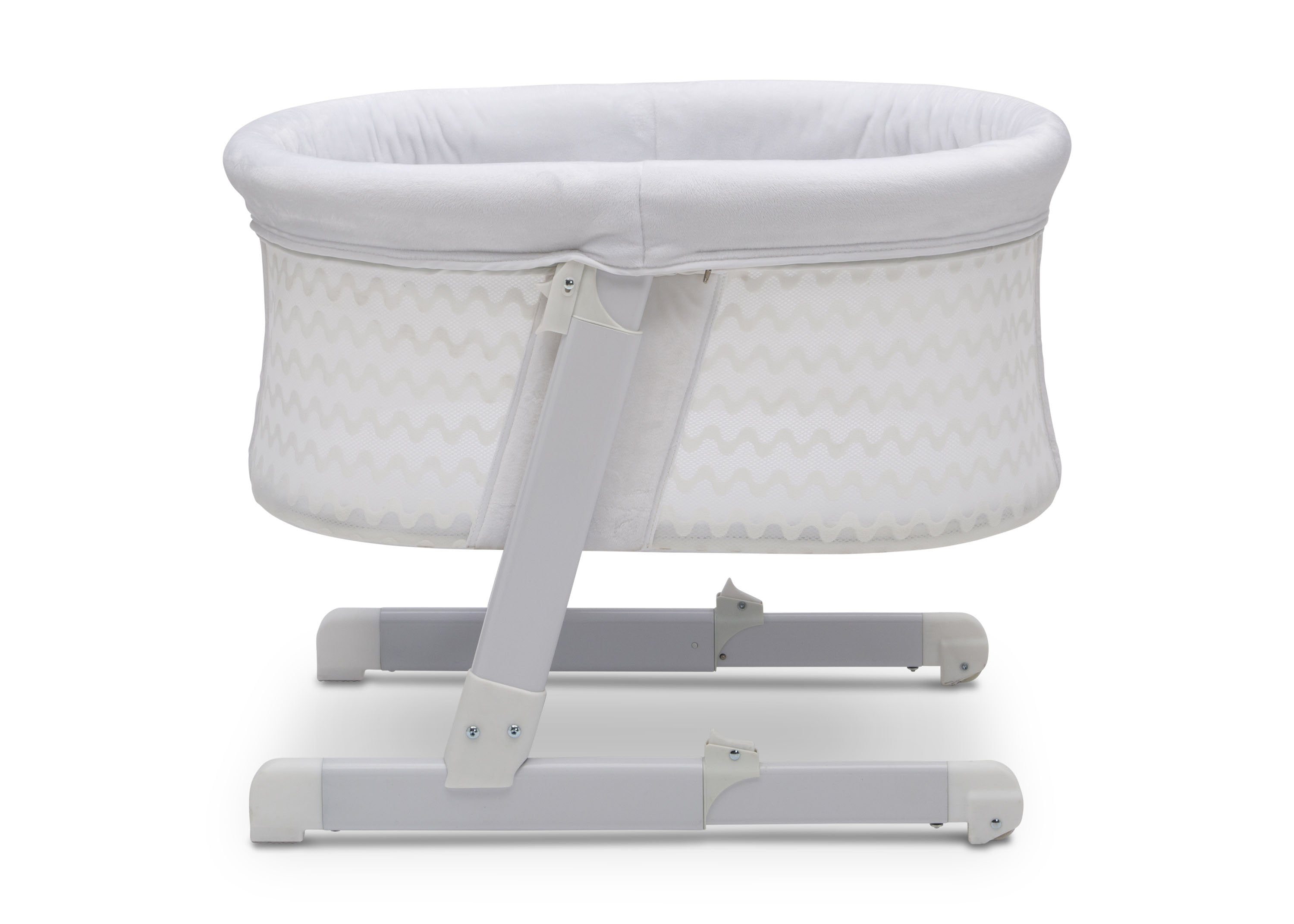 Simmons Kids Oval City Sleeper Bassinet - Portable Baby Crib for Newborns & Infants | Lightweight Nursery Bed for Home & Travel | Perfect for Bedside Sleeping & Nursery Decor