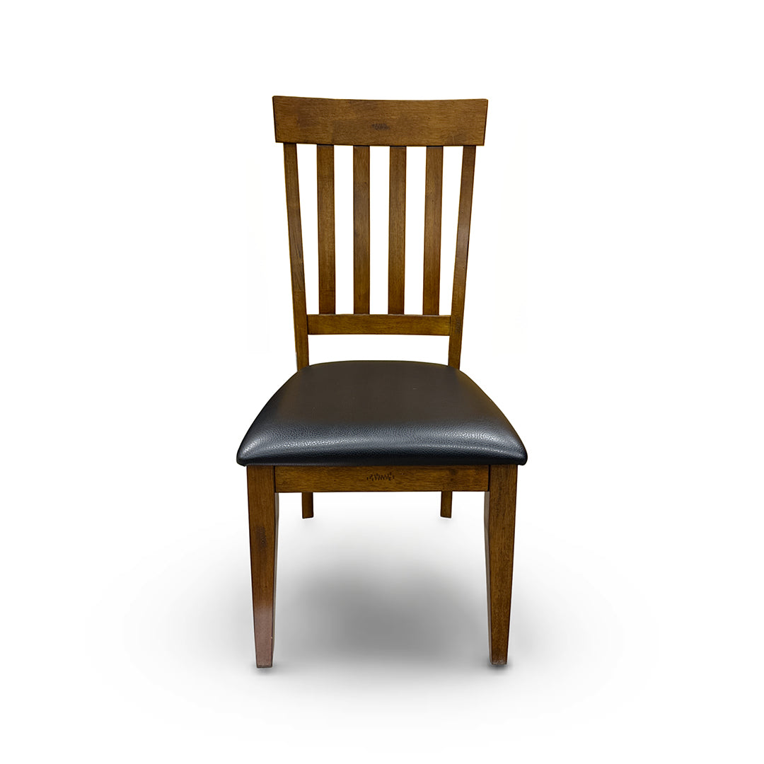 Mariposa Slatback Chair - Modern Wooden Dining Chair for Kitchen, Patio & Outdoor Use - Comfortable & Stylish Home Furniture