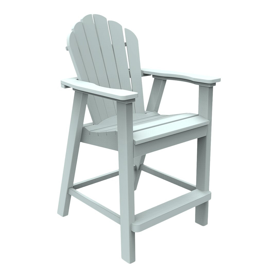 Adirondack Classic Balcony Chair - Durable Outdoor Patio Furniture for Garden, Deck, Porch & Backyard Relaxation