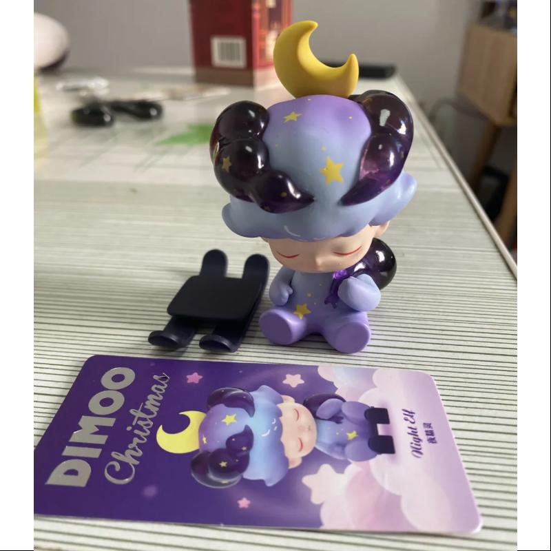 DIMOO Christmas 2020 Series Secret Night Elf Collectible Figure (1/144) - Perfect for Holiday Decorations, Gift Giving, and Toy Collections