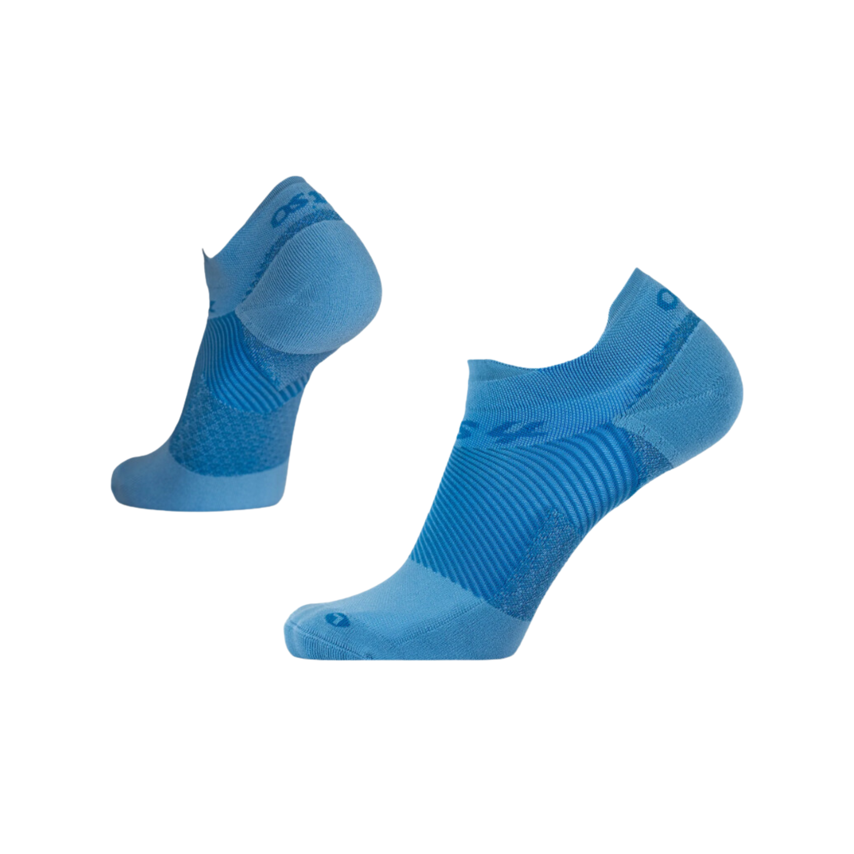 **Unisex Plantar Fasciitis Socks (No Show) - Light Blue - Arch Support & Pain Relief for Running, Walking & Everyday Comfort**