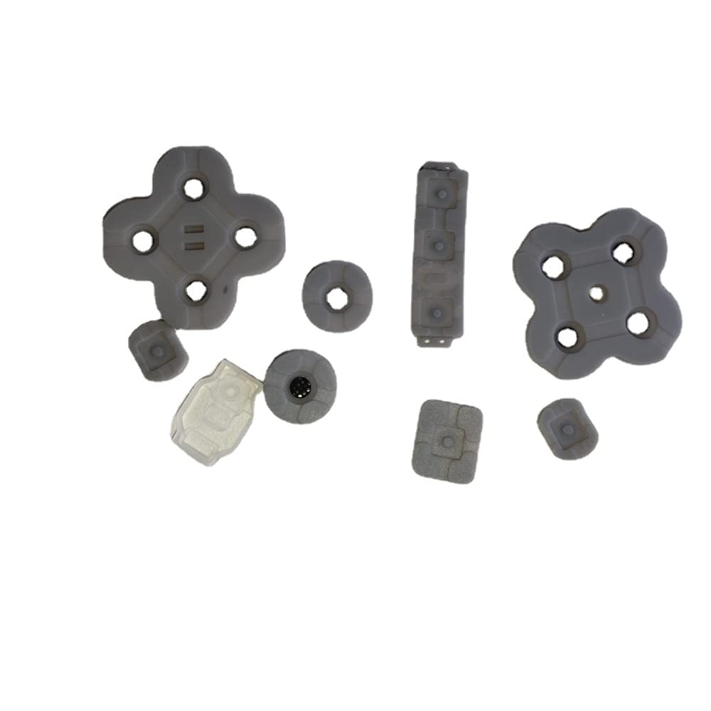 Nintendo Switch Lite Left & Right Power Volume Controller Rubber Button Strip Replacement - Compatible with All Switch Lite Models - Perfect for Gaming Repairs & DIY Fixes