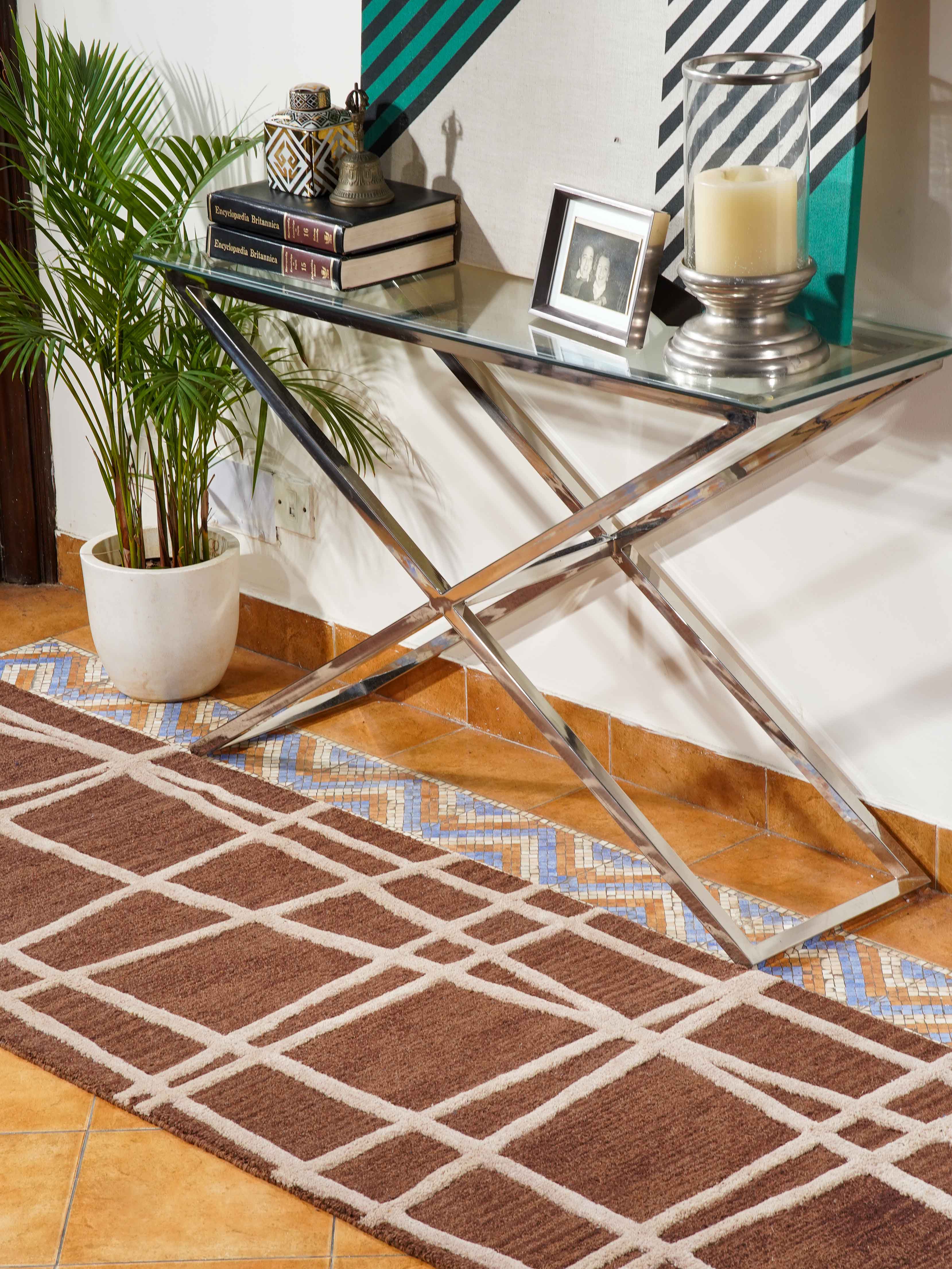 Premium Durban Hand Tufted Rug - Soft & Durable Wool Area Carpet for Living Room, Bedroom Decor - Perfect for Home, Office & Interior Design