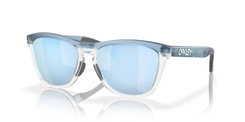 Oakley Frogskins Sunglasses - Polarized UV Protection Lenses for Men & Women - Lightweight & Durable Frame - Perfect for Running, Driving & Outdoor Sports