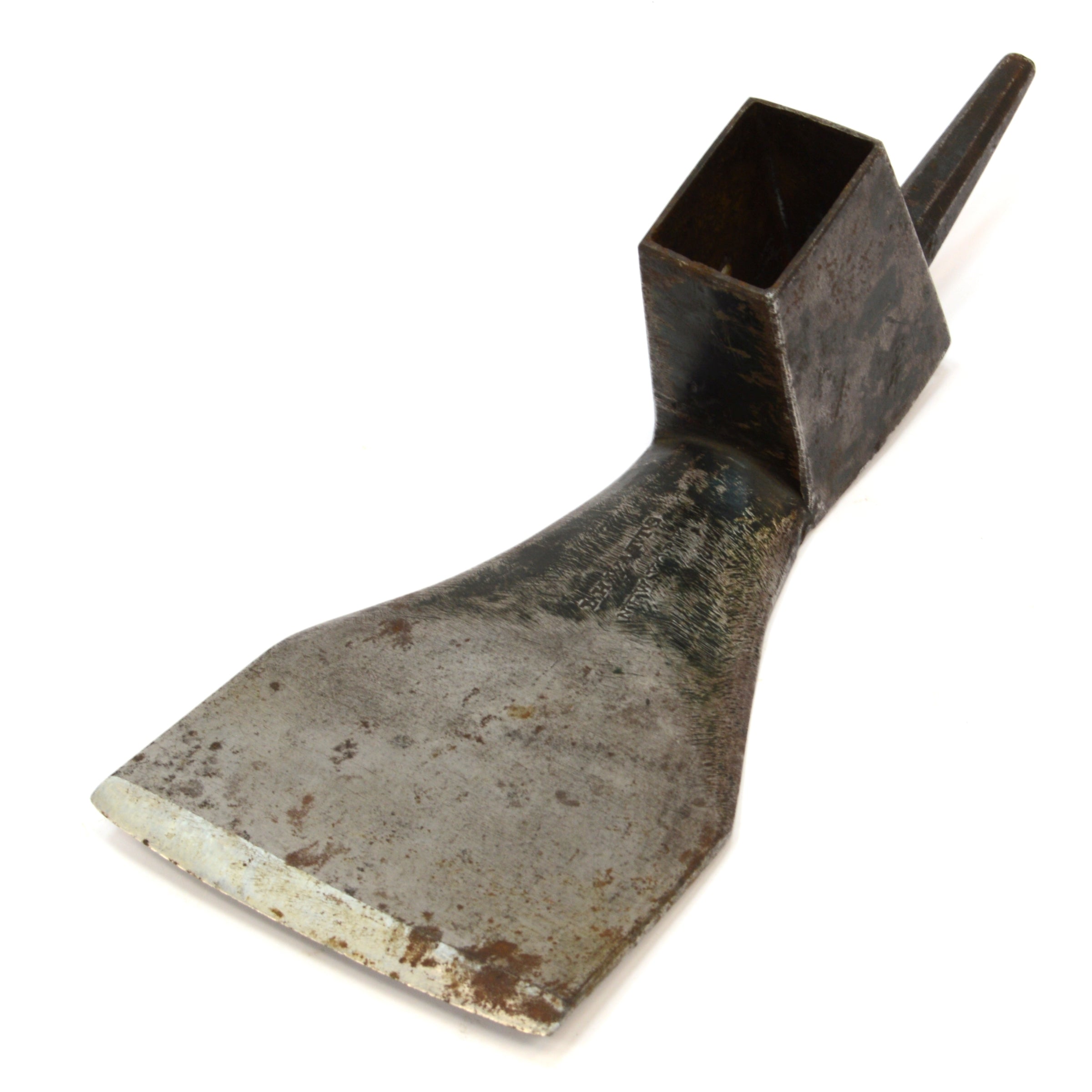 Antique SHIPWRIGHTS ADZE Woodworking Tool - L.H. WATTS New York Pole/Foot Adz Axe for Boat Building & Traditional Woodcraft