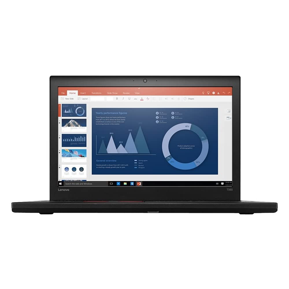 Lenovo ThinkPad T560 Business Laptop - Intel Core i7-6600U Processor, 8GB RAM, 512GB SSD, 15.6