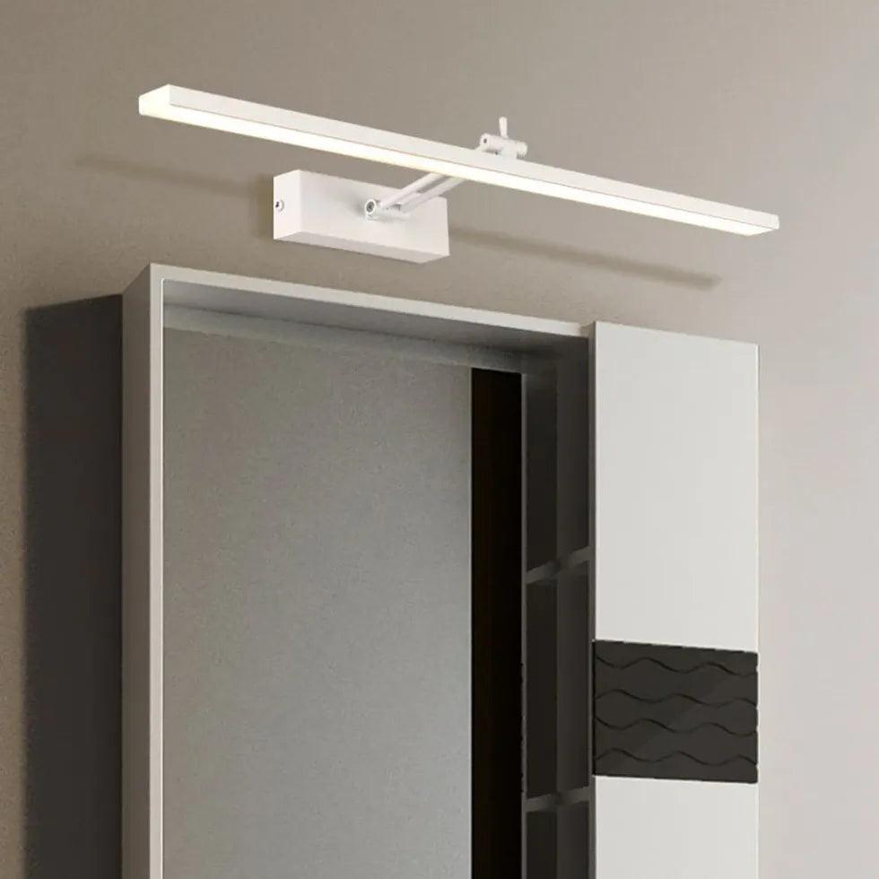 Modern Rectangular LED Bathroom Mirror with Lights - Anti-Fog, Dimmable Vanity Mirror for Makeup, Shaving & Home Decor (24x36 Inch)