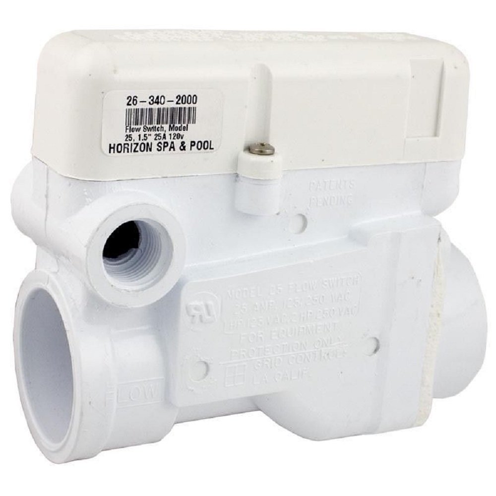 M25 Flow Switch 1.5 Inch MPT 14 GPM 25 Amp - High Performance Water Flow Sensor for Industrial, HVAC, and Plumbing Systems