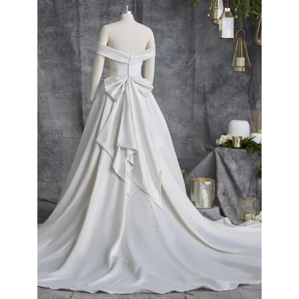 Kiki by Rebecca Ingram - Elegant Wedding Dress for Brides | Perfect for Church Ceremonies & Beach Weddings