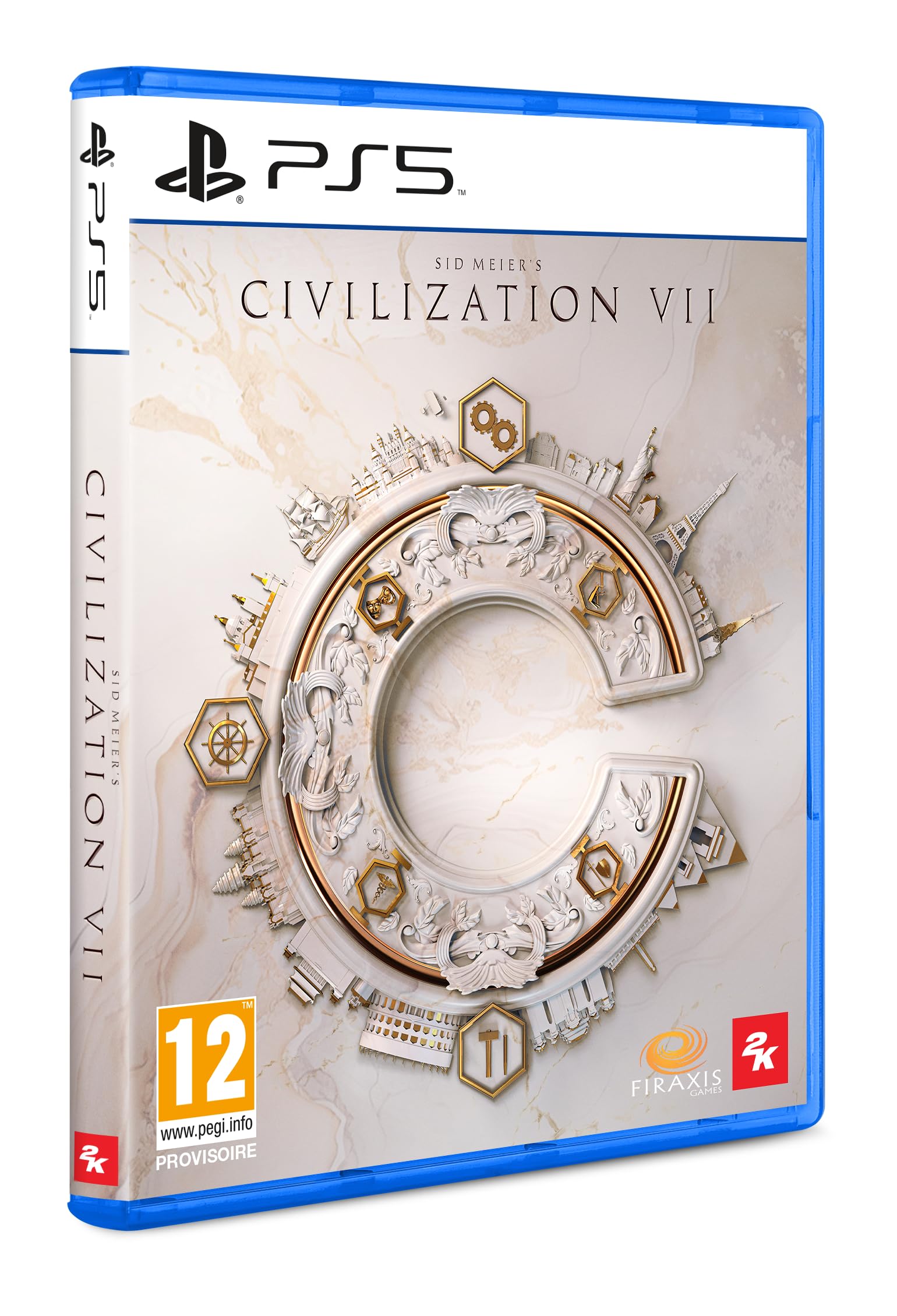 Civilization VII Standard Edition PS5 - Golden Joystick Award Nominee | Strategy Game for History Fans & Console Gamers