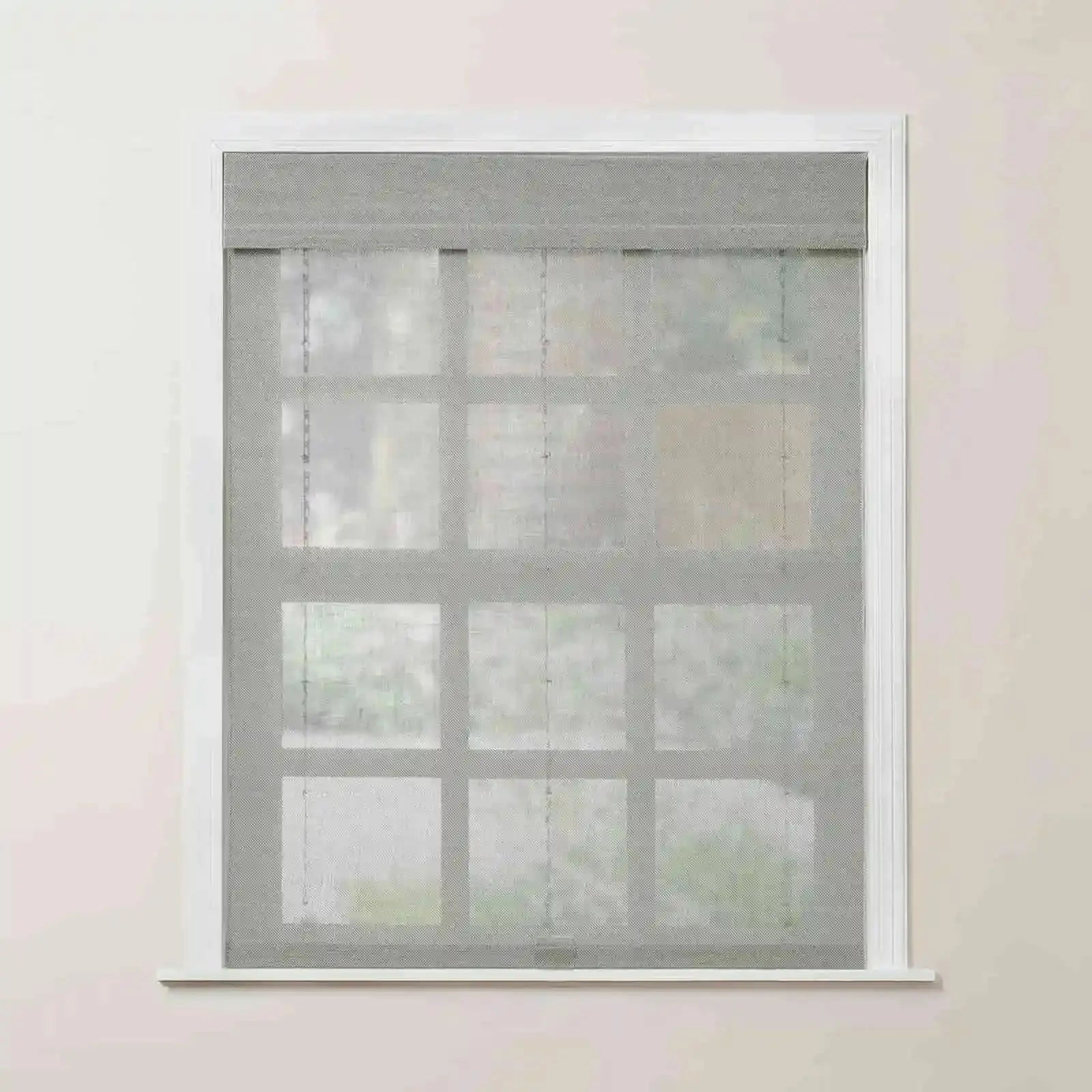 Rae Natural Ramie Bamboo Woven Shades - Series P | Eco-Friendly Window Coverings for Living Room, Bedroom & Patio | Light Filtering & UV Protection