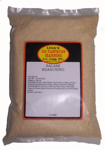 Legg's Premium Salami Seasoning Mix - Authentic Italian Flavor for Homemade Sausage & Charcuterie - Perfect for Pizza Topping, Charcuterie Boards & Italian Cooking