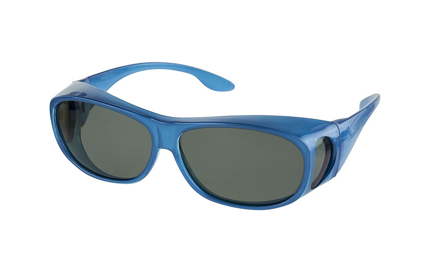 Polarized Wraparound Sunglasses for Men & Women - UV Protection Fit Over Glasses - Comfortable Wear Over Prescription Eyewear - Perfect for Driving, Fishing & Outdoor Activities