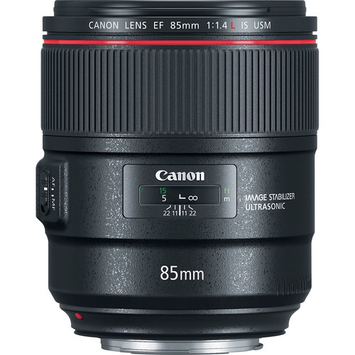 Canon EF 85mm f/1.4L IS USM Lens - Professional Portrait Photography Lens with Image Stabilization (Open Box) - Perfect for Wedding, Studio & Low Light Photography