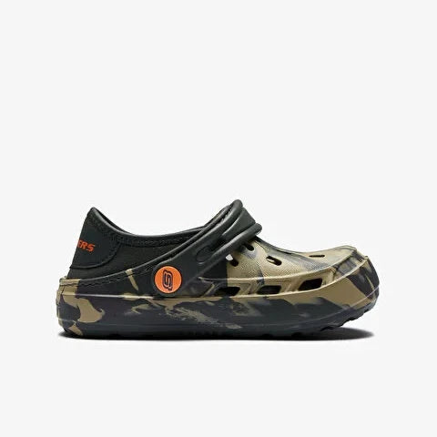 Skechers Camo Aqua Swirl Swifters II Water Sandals for Women - Lightweight Quick-Dry Beach Shoes for Walking, Pool & Outdoor Activities