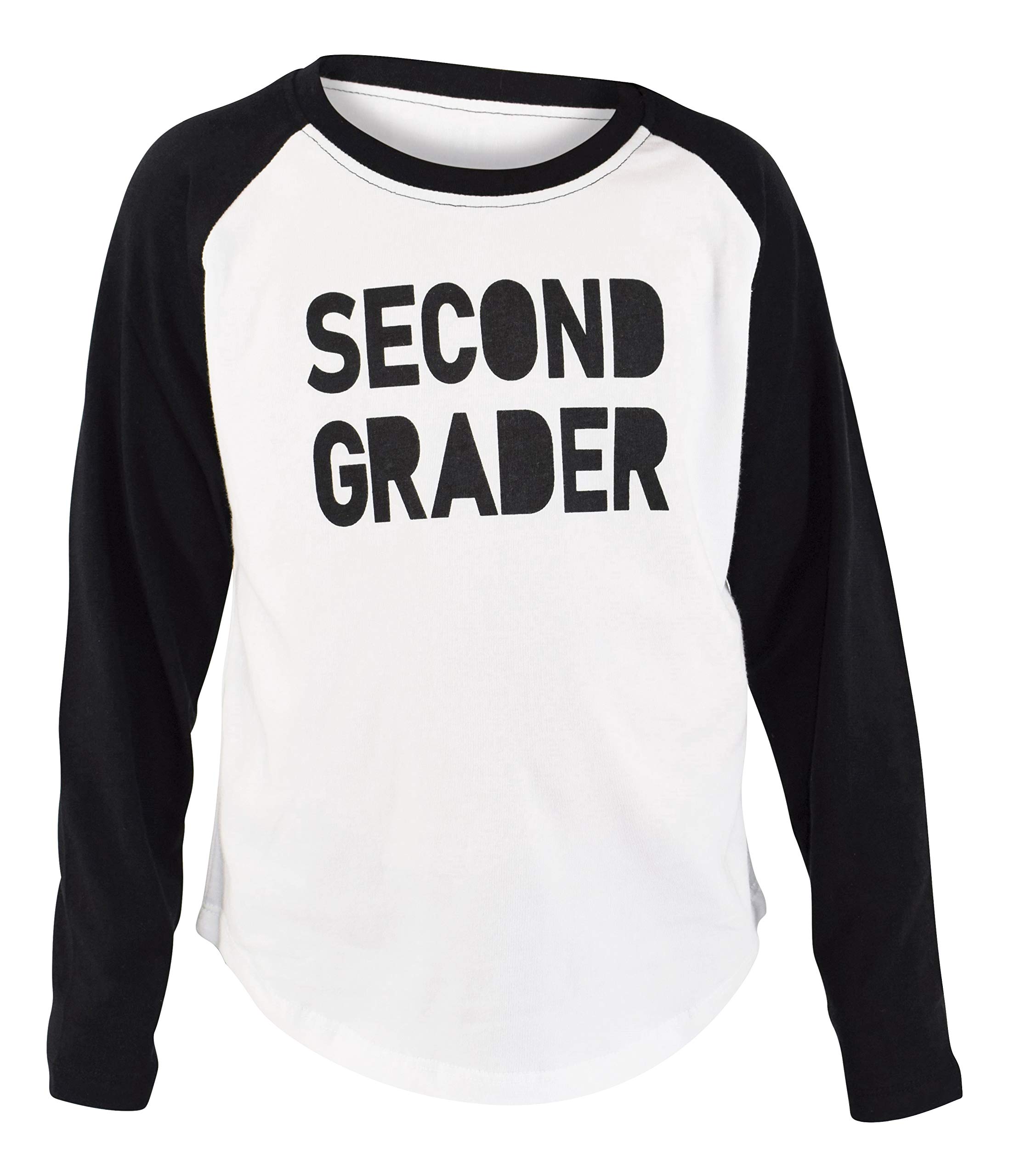 Unique Baby Boys Raglan Shirt for Grade School - Soft & Comfortable Back to School Tee - Perfect for First Day, Classroom & Playdates