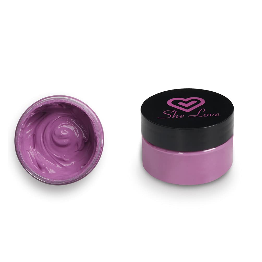 Self-Adhesive Chalk Paste for DIY Home Decor - Purple Stencil Paint for Wood, Screen Printing & Chalk Art | Perfect for Furniture Upcycling, Wall Stenciling & Craft Projects