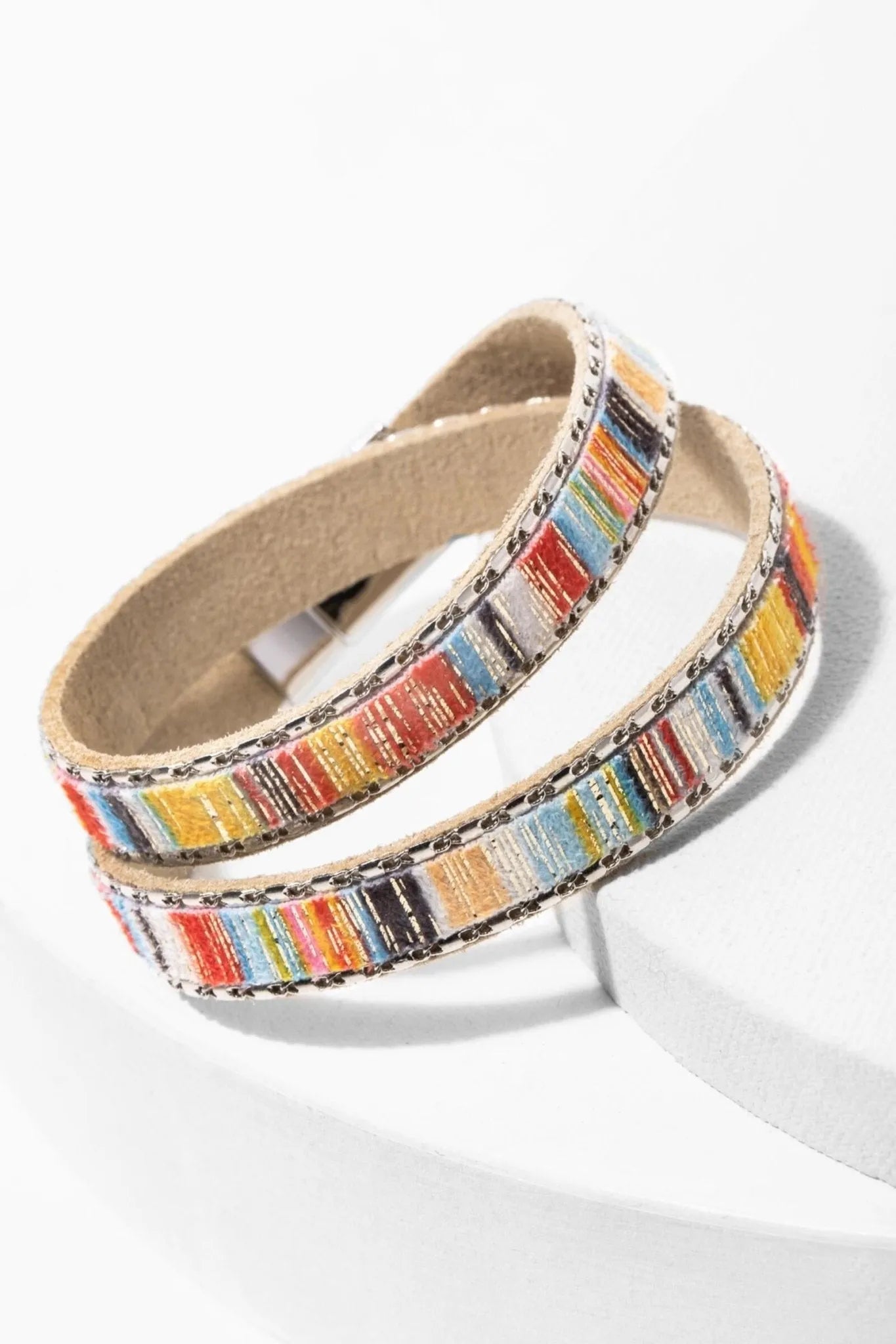 Under the Sun Wrap Bracelet - Adjustable Boho Beaded Wristband for Women | Perfect for Beach, Festival, and Everyday Wear